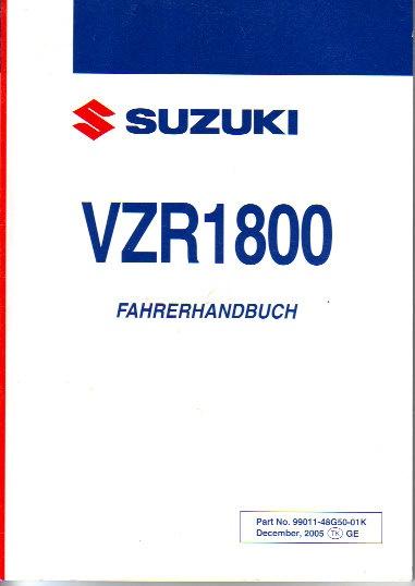 Suzuki VZR1800 Fahrerhandbuch (5624z), Ophalen of Verzenden, Suzuki