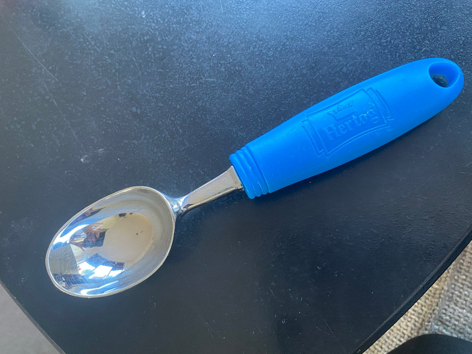 Hertog IJslepel - Blauw, Ophalen of Verzenden, Zo goed als nieuw, Metaal, Overige merken