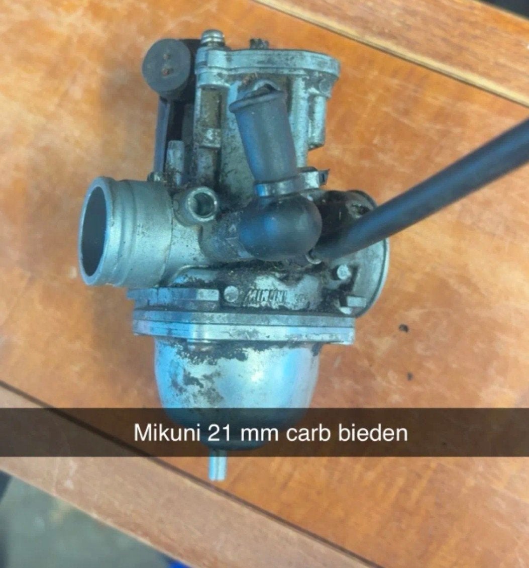 Mikuni 21 mm Carburateur, Ophalen of Verzenden, Gebruikt, Carburateur