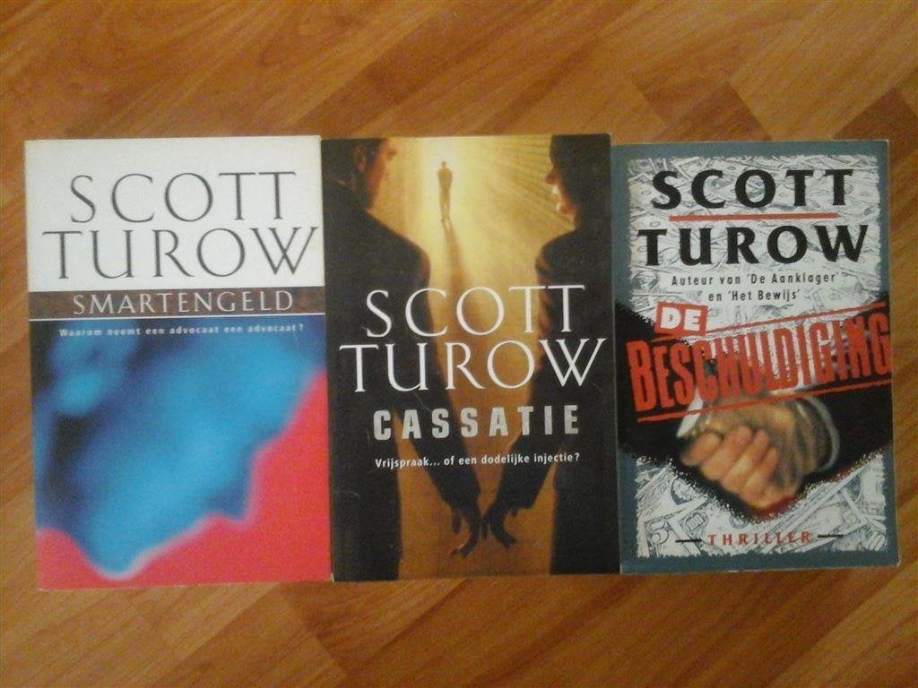 T16-2x scott turow-losse verkoop, Boeken, Ophalen of Verzenden, Nieuw