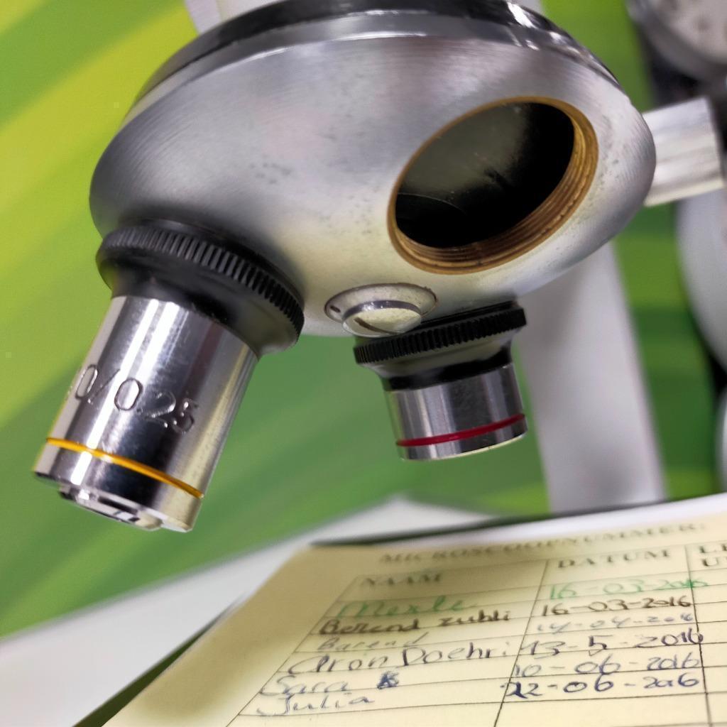 Microscoop Euromex ( mist 1 lens zie foto`s), Audio, Tv en Foto, Optische apparatuur | Microscopen, Ophalen, Gebruikt, Minder dan 400x