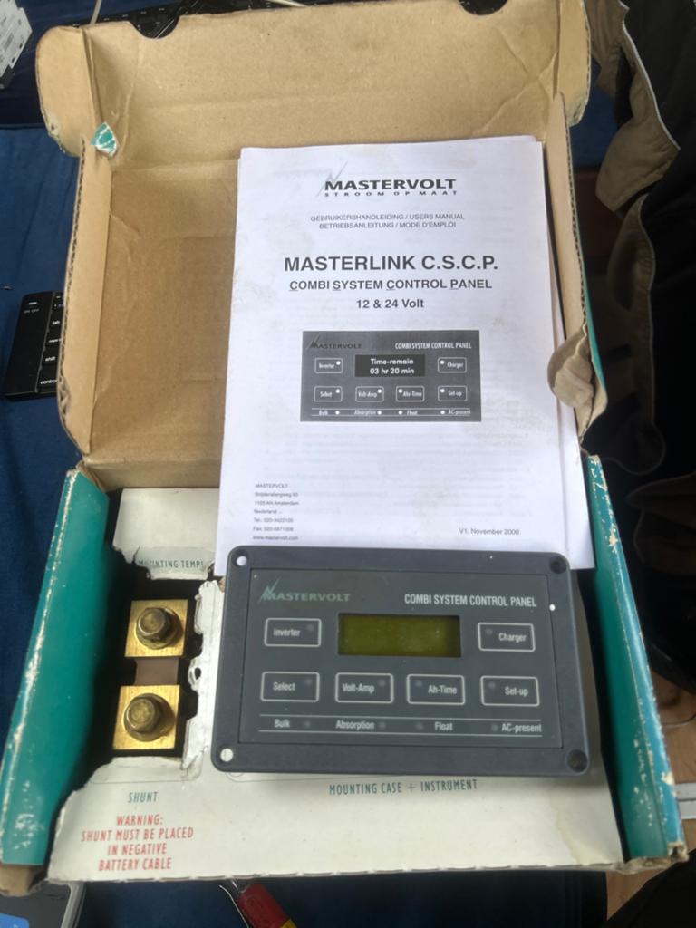 Mastervolt Masterlink C.S.C.P. Combi Systeem Controlepaneel, Ophalen of Verzenden, Nieuw, Motor en Techniek