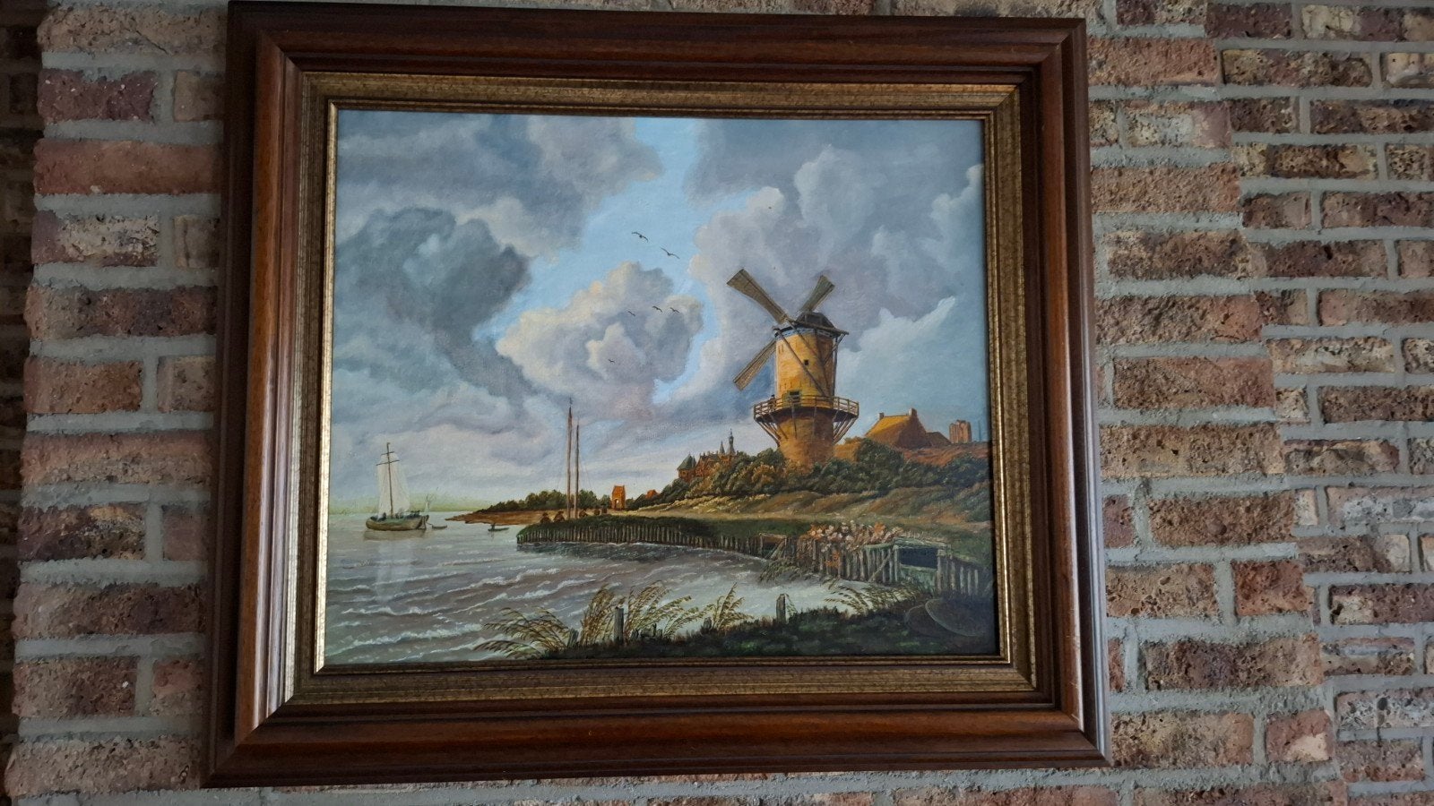 Reproductie Jacob van Ruisdael - De molen, Antiek en Kunst, Ophalen