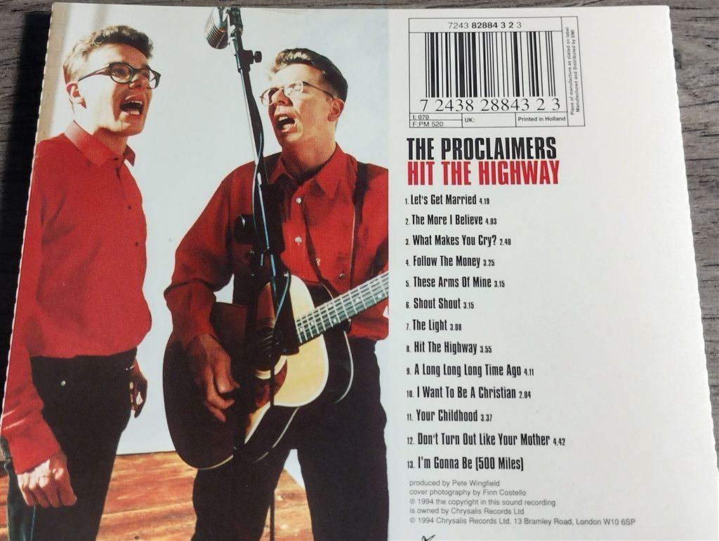 The Proclaimers - Hit The Highway., Ophalen of Verzenden, Zo goed als nieuw