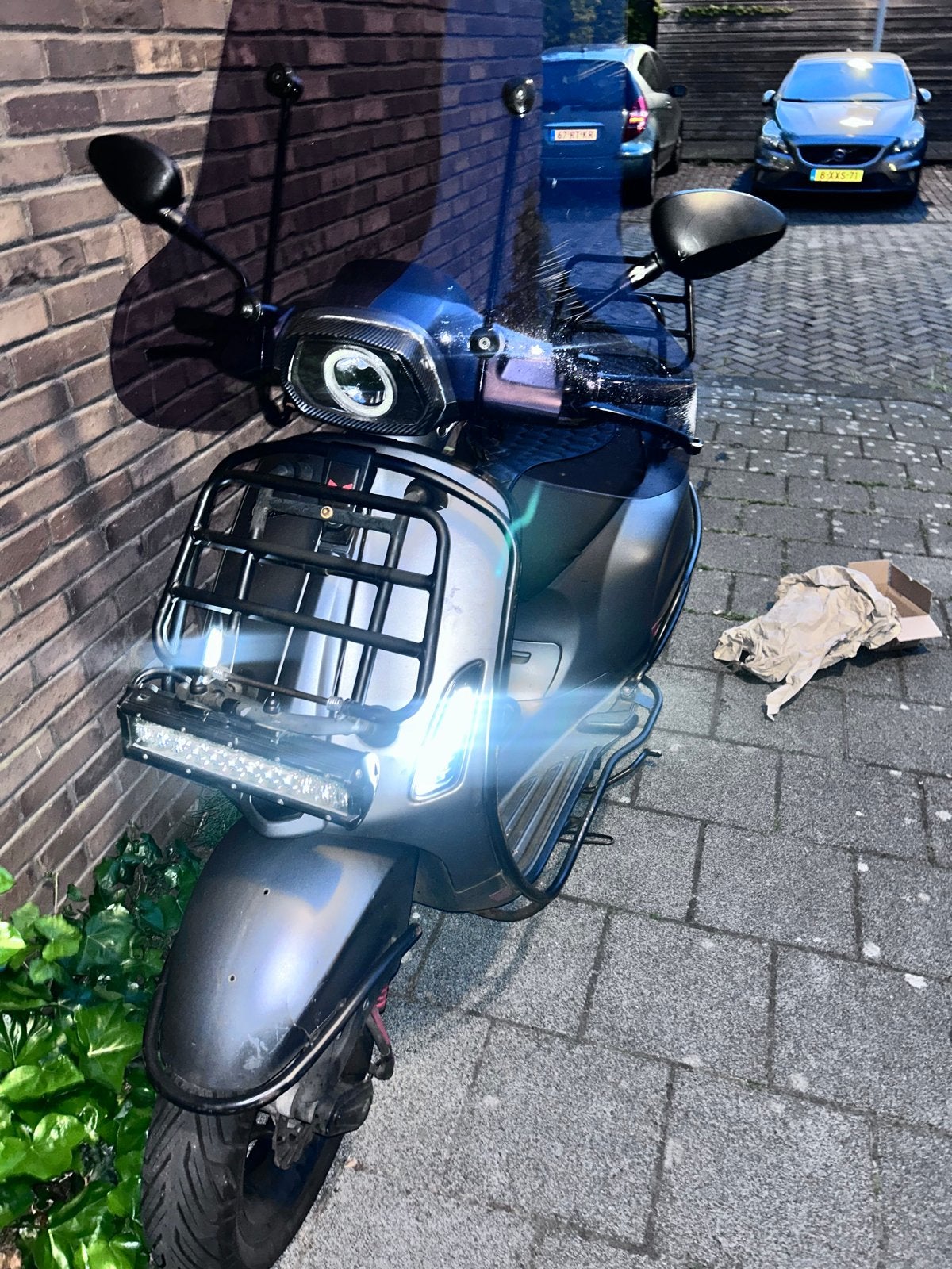 Nette Vespa Sprint 2019 Akrapovic en bomvol in opties!!, Ophalen, Gebruikt, Maximaal 45 km/u, Overige modellen