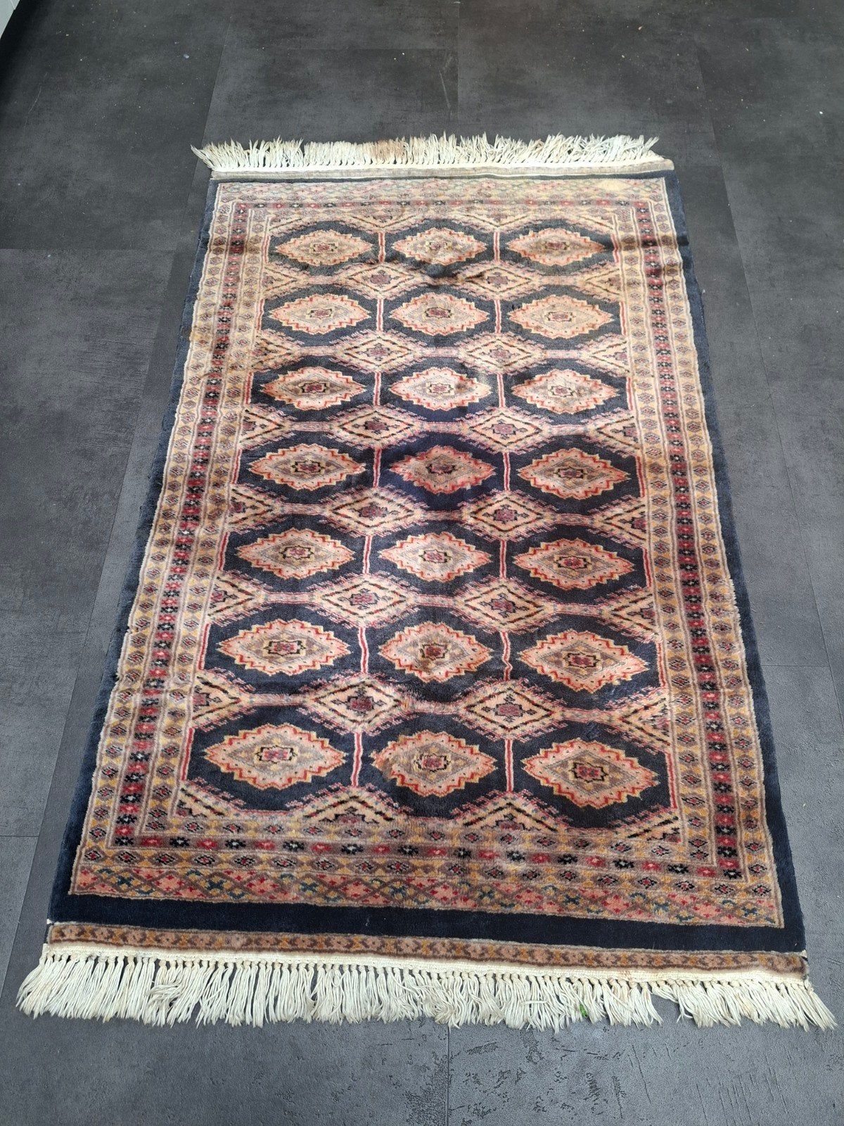 Origineel Perzisch Tapijtkleed - 80x122 cm, Ophalen, Gebruikt, Perzisch, Oosters, 100 tot 150 cm