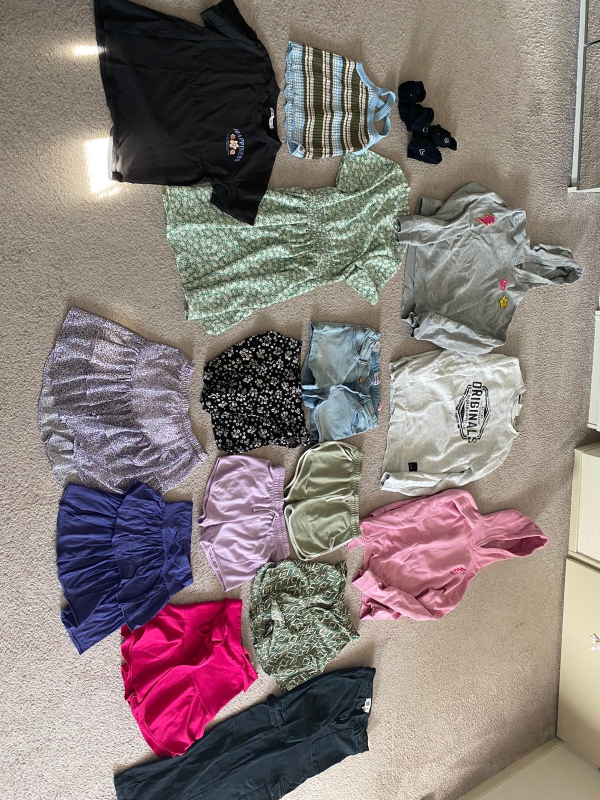 Groot kledingpakket Meisjes, rokjes, jurk, etc., Maat 158, Ophalen of Verzenden, Gebruikt, Meisje