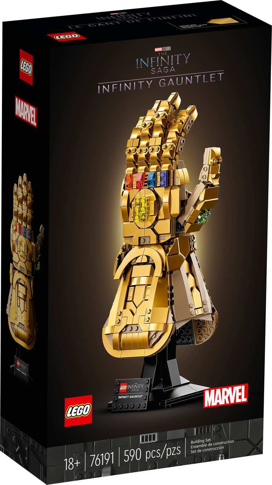 Lego Marvel 76191 infinity gauntlet, Ophalen, Zo goed als nieuw