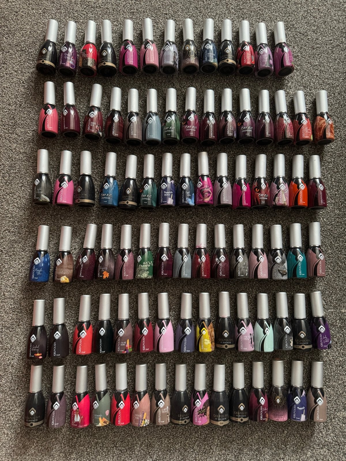 Grote collectie gellak en UV-LED nagellamp, Ophalen of Verzenden, Zo goed als nieuw, Overige typen