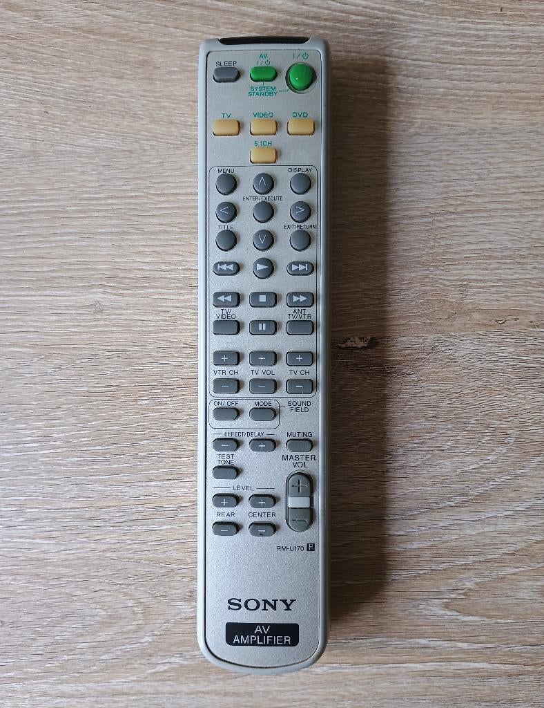 Sony rm-u170 afstandsbediening origineel rm u170, Ophalen of Verzenden, Gebruikt, Origineel, Receiver of Versterker
