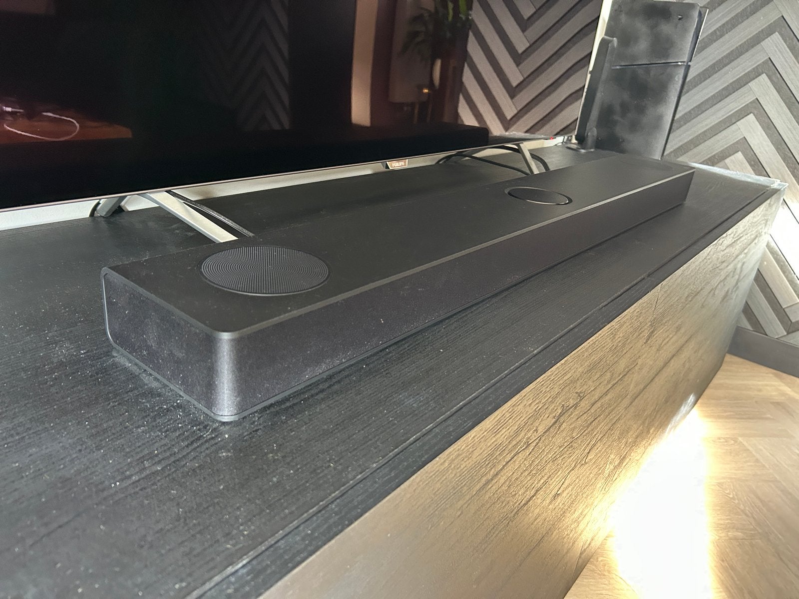 LG DS80TR Soundbar met Subwoofer en Achterspeakers, Ophalen of Verzenden, Bluetooth, Zo goed als nieuw
