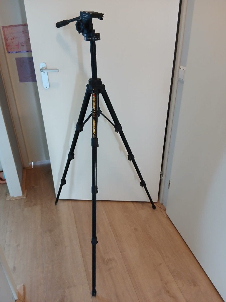 Camera statief, Audio, Tv en Foto, Fotografie | Statieven en Balhoofden, Ophalen, 3-assige stabilisatie, Bilora, Driepoot
