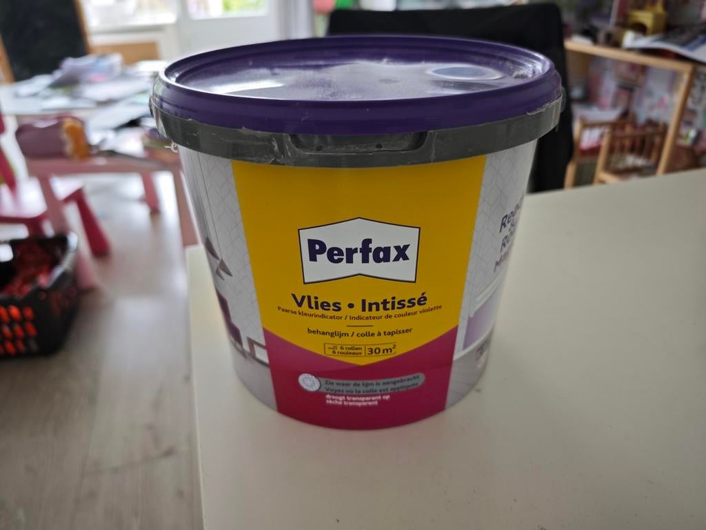 Perfax Vlies Intissé behanglijm 4.5kg - bijna vol, Ophalen of Verzenden