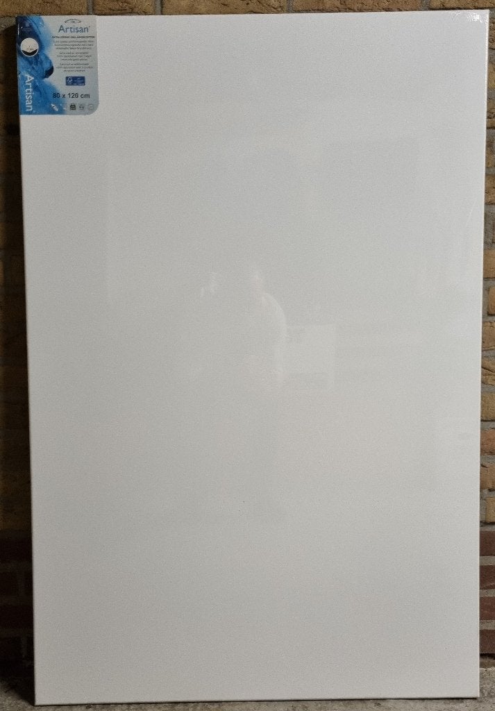 Nieuw schildersdoek 80 x 120, Hobby en Vrije tijd, Schilderen, Ophalen, Nieuw, Doek