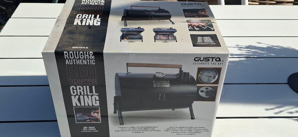 BBQ Smoker & Grill King, Ophalen of Verzenden, Nieuw, Gusta