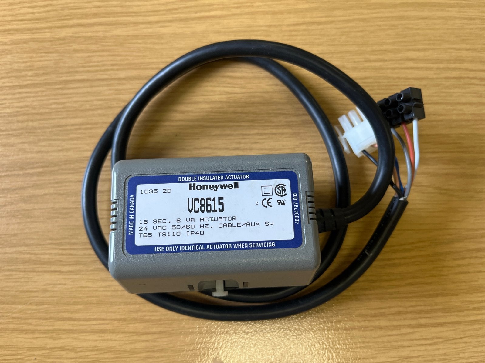 Honeywell VC8615 Dubbel Geïsoleerde Actuator, Ophalen of Verzenden, Gebruikt, Overige typen