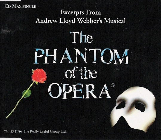 Andrew Lloyd Webber – Excerpts From The Phantom Of The Opera, Cd's en Dvd's, Cd Singles, Zo goed als nieuw, Pop, Ophalen of Verzenden
