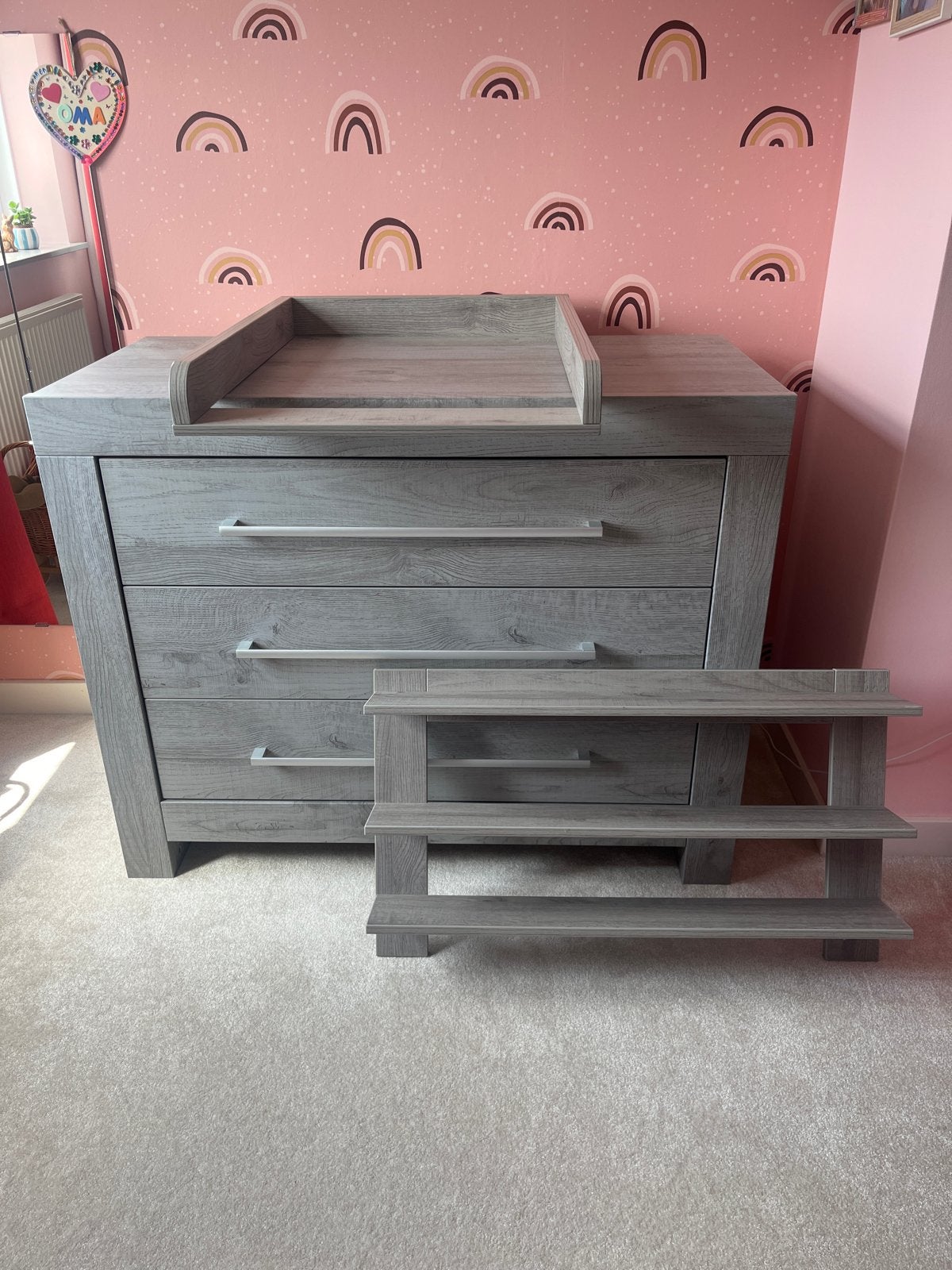 Commode met afneembare verschoonplek en rekje - Babydump, Ophalen, 50 tot 70 cm, Zo goed als nieuw, 75 tot 100 cm