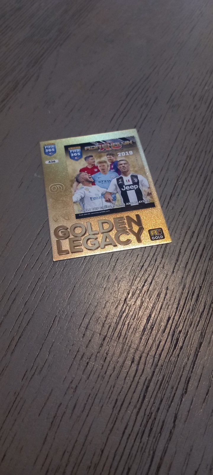voetbalplaatje 2019 golden legacy, Ophalen of Verzenden, Plaatje