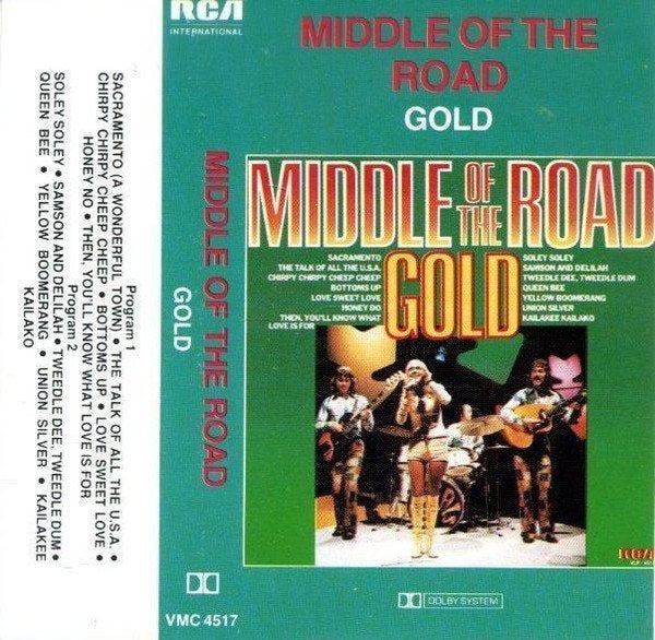 Middle of the Road - Gold Cassette (Pop, 1982), 1 bandje, Ophalen of Verzenden, Origineel, Pop