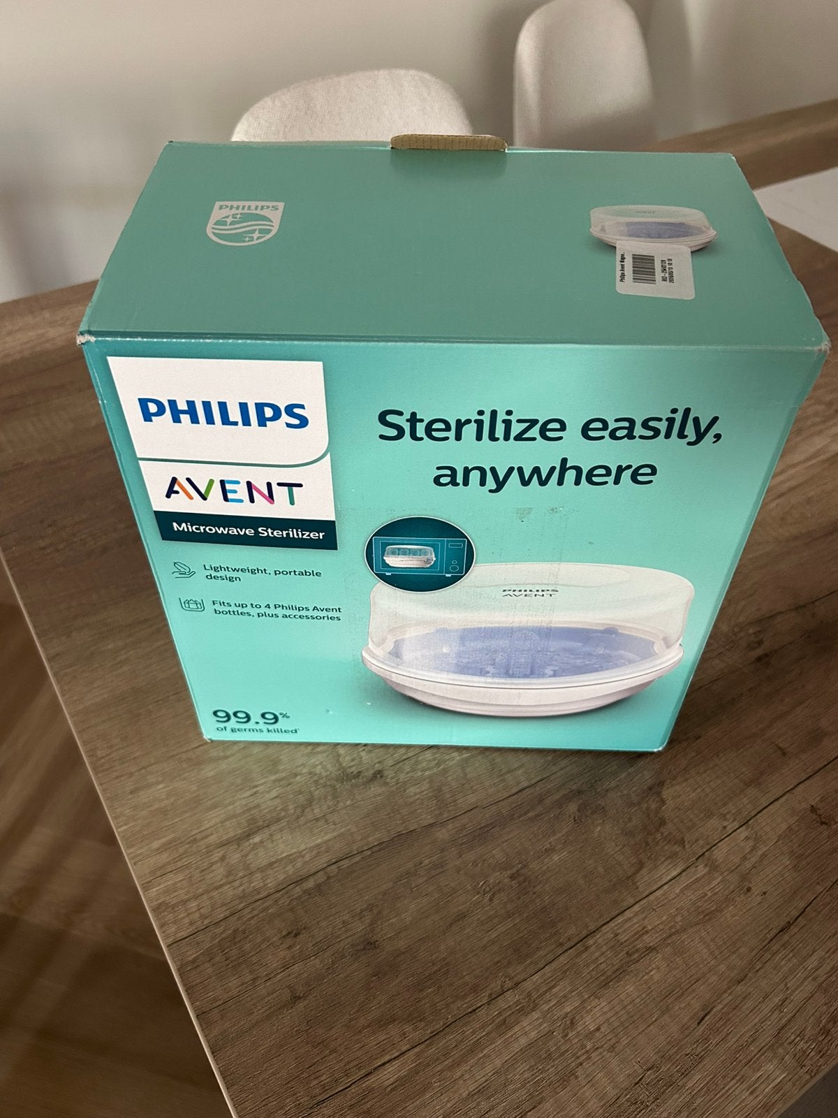 Philips Magnetron sterialisator nieuw, Ophalen of Verzenden, Nieuw, Sterilisator, Philips Avent