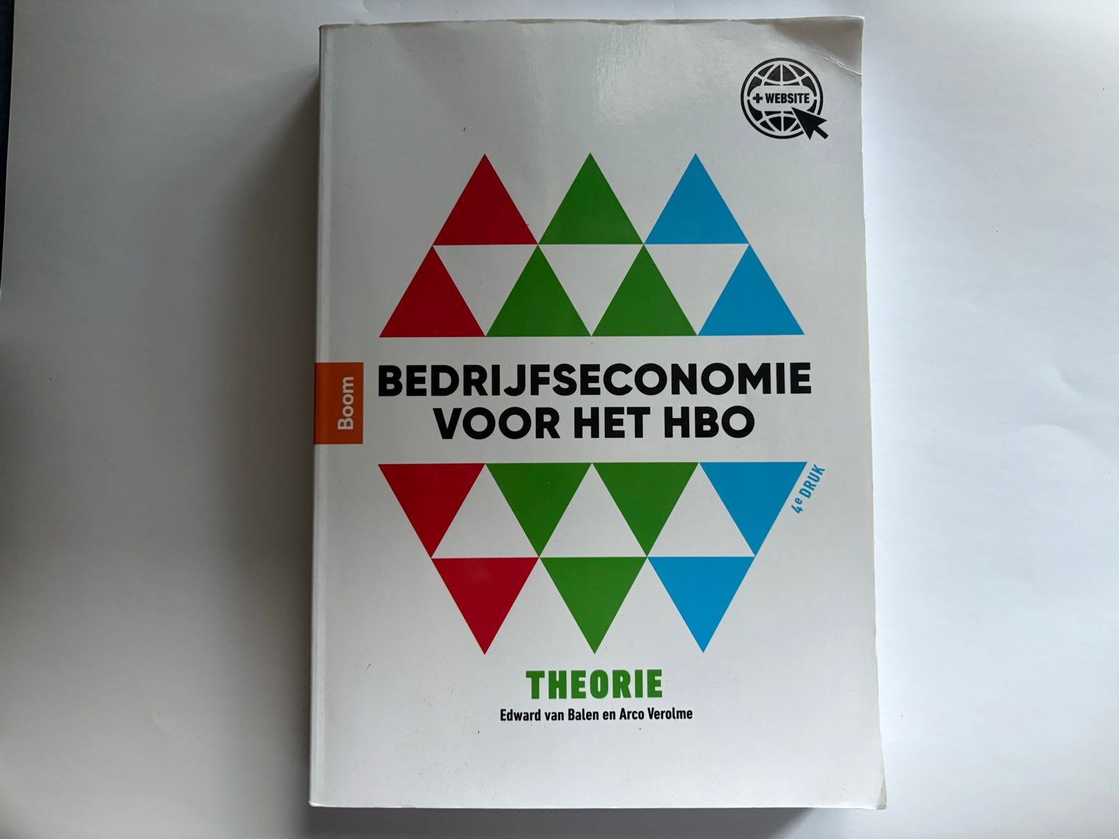 Bedrijfseconomie voor het HBO - Theorie (4e druk), Ophalen of Verzenden, Gamma, Zo goed als nieuw, HBO