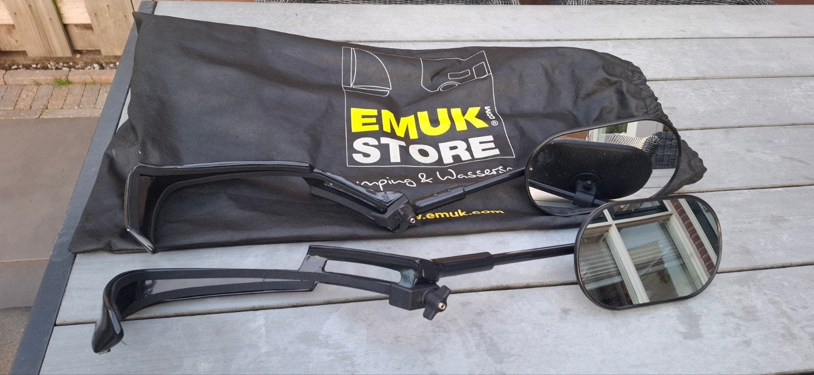 Emuk caravanspiegel seat ateca, Caravans en Kamperen, Caravan accessoires, Verzenden, Zo goed als nieuw