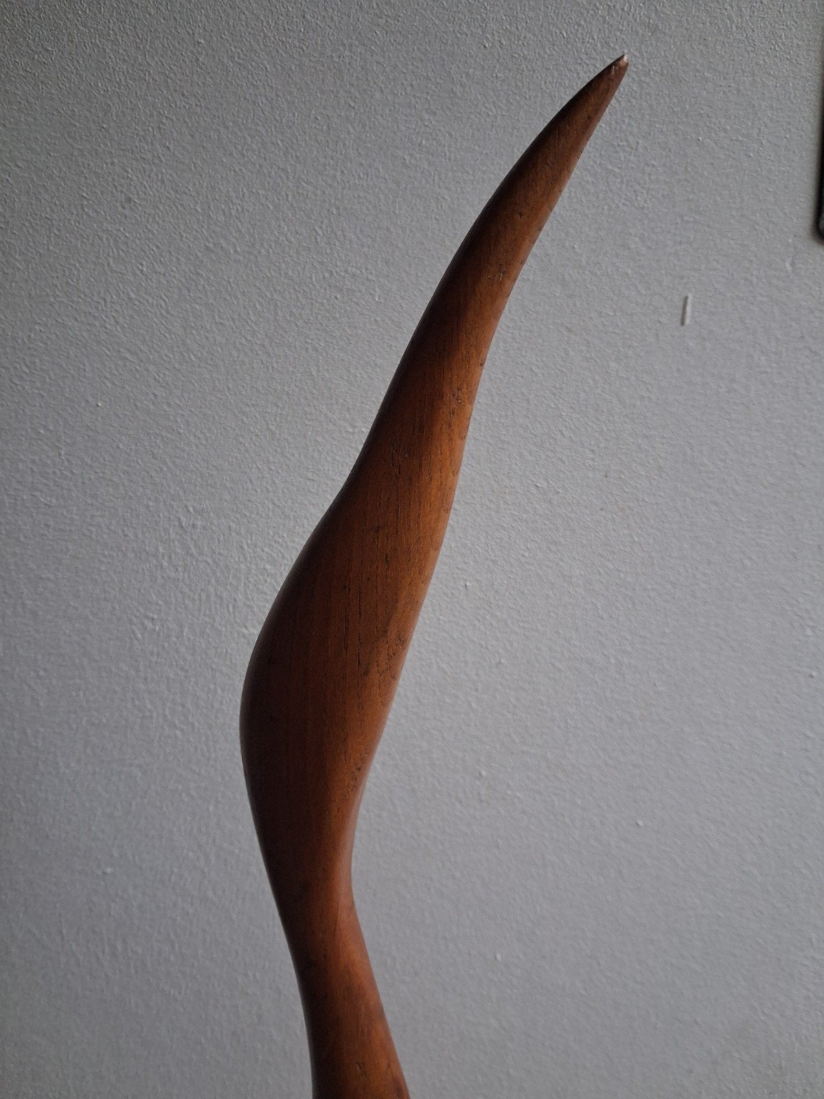 vintage houten vogel, Houtsnijwerk, Hout, Bruin, Europa