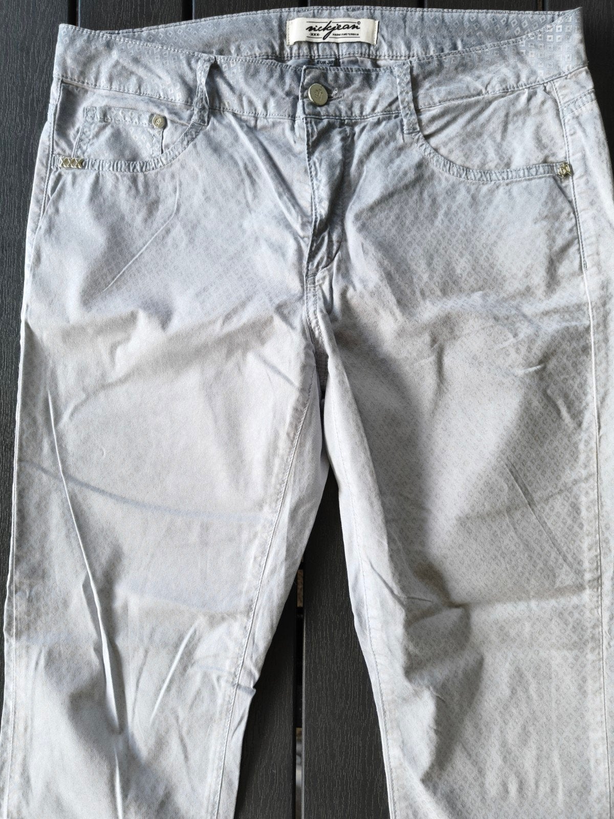 Zomerbroek maar 38 van het merk Nickjean, Maat 38/40 (M), Ophalen of Verzenden, Zo goed als nieuw, Lang