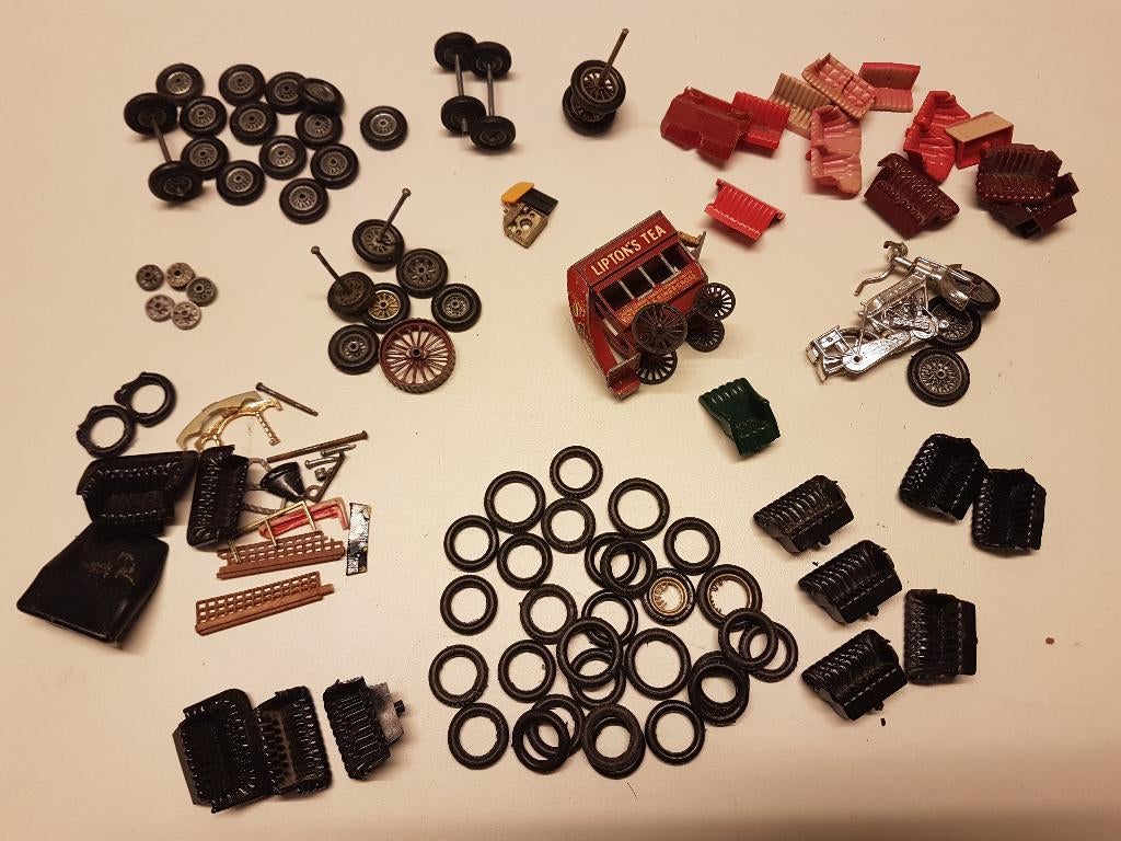 Originele Lesney Matchbox Models of Yesteryear onderdelen., Ophalen of Verzenden, Gebruikt, Auto, Lesney