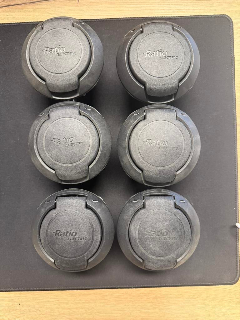 6x Ratio Electric EVP32 ip54 32A/400VAC type 2 laadpaal, Ophalen of Verzenden, Nieuw, Laadpaal