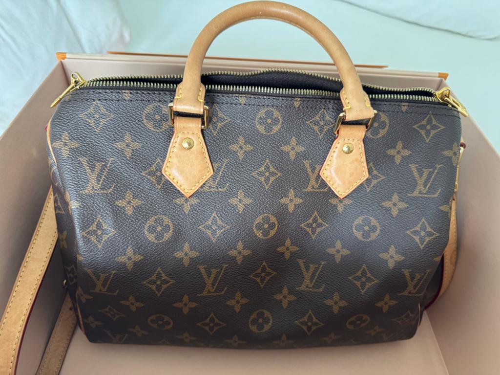 Speedy bandouliére 30 zgan, Sieraden, Tassen en Uiterlijk, Tassen | Damestassen, Ophalen of Verzenden, Zo goed als nieuw, Bruin