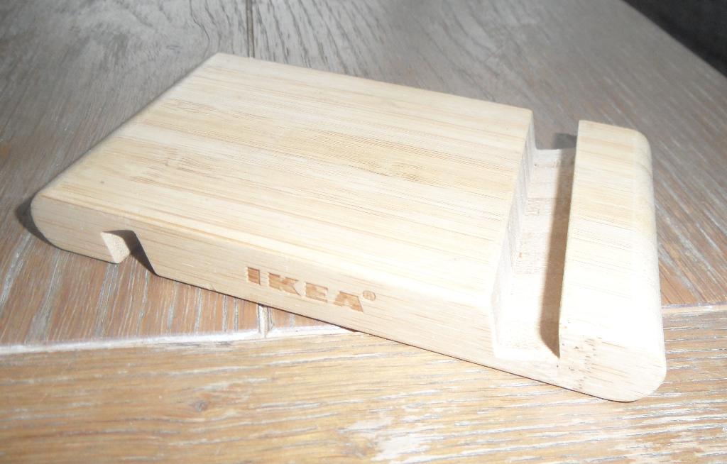 In nieuwstaat: houten telefoonhouder van IKEA, Ophalen of Verzenden, Zo goed als nieuw, Overige typen, Overige merken