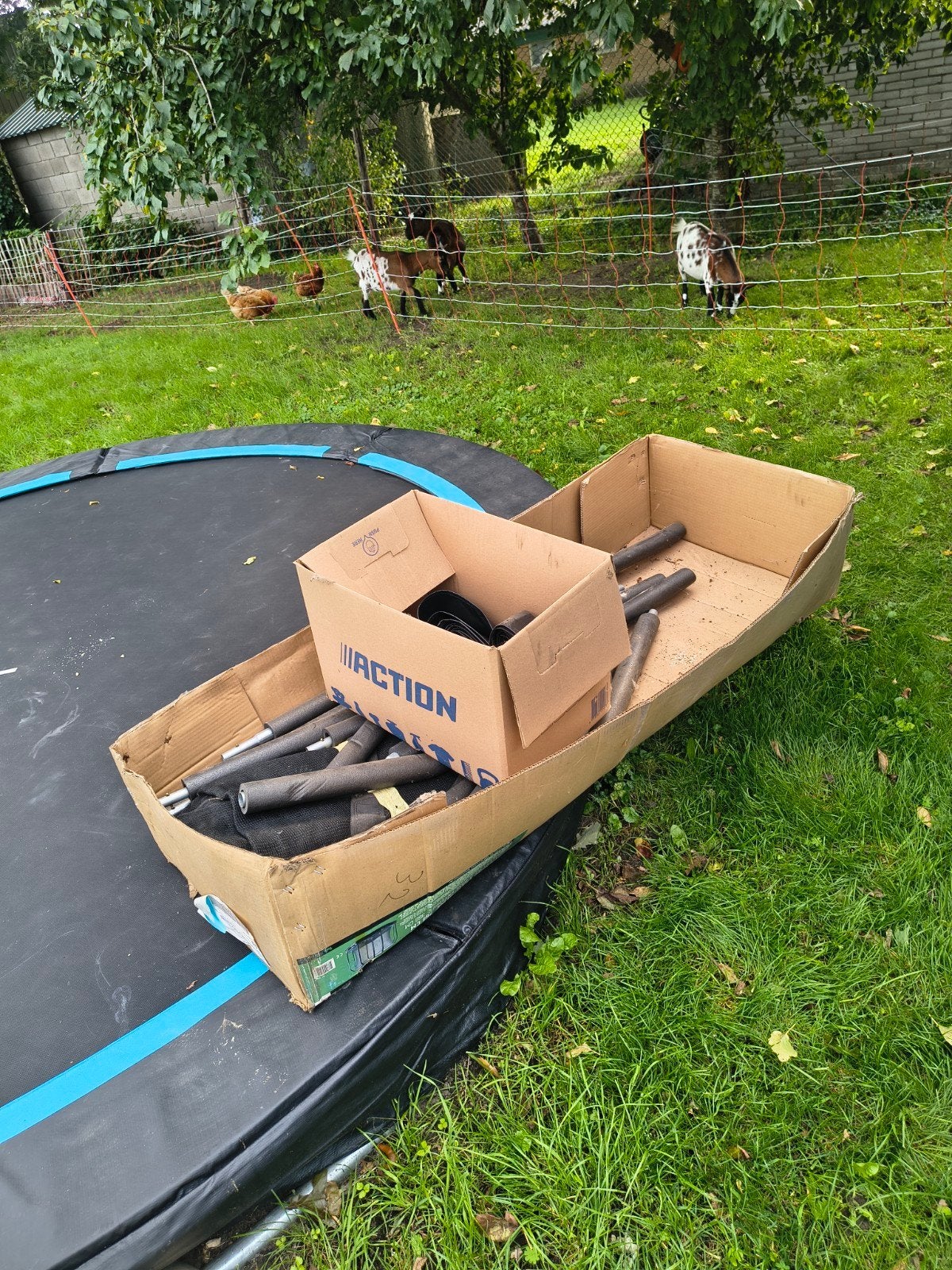 Foto 3 van randbeveiliging trampoline 366 cm - NIEUW!!