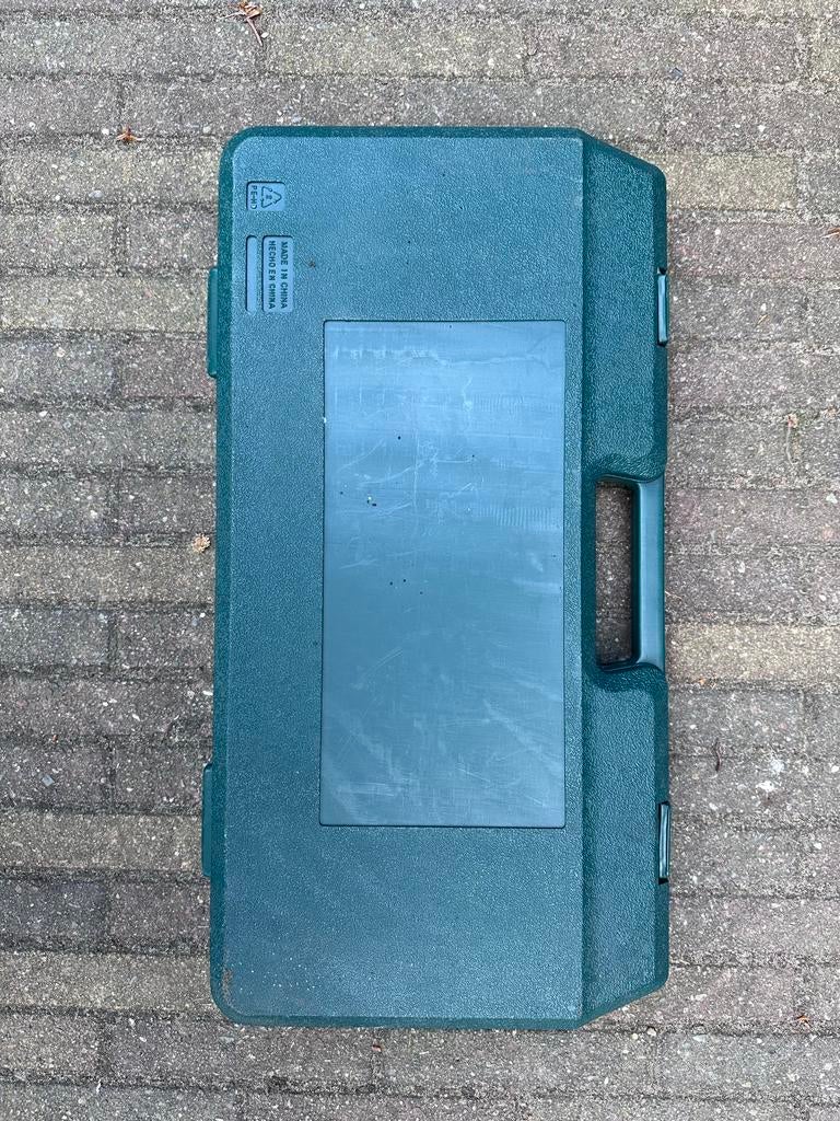 Uitgebreide BBQ set in handige koffer, Ophalen, Gebruikt