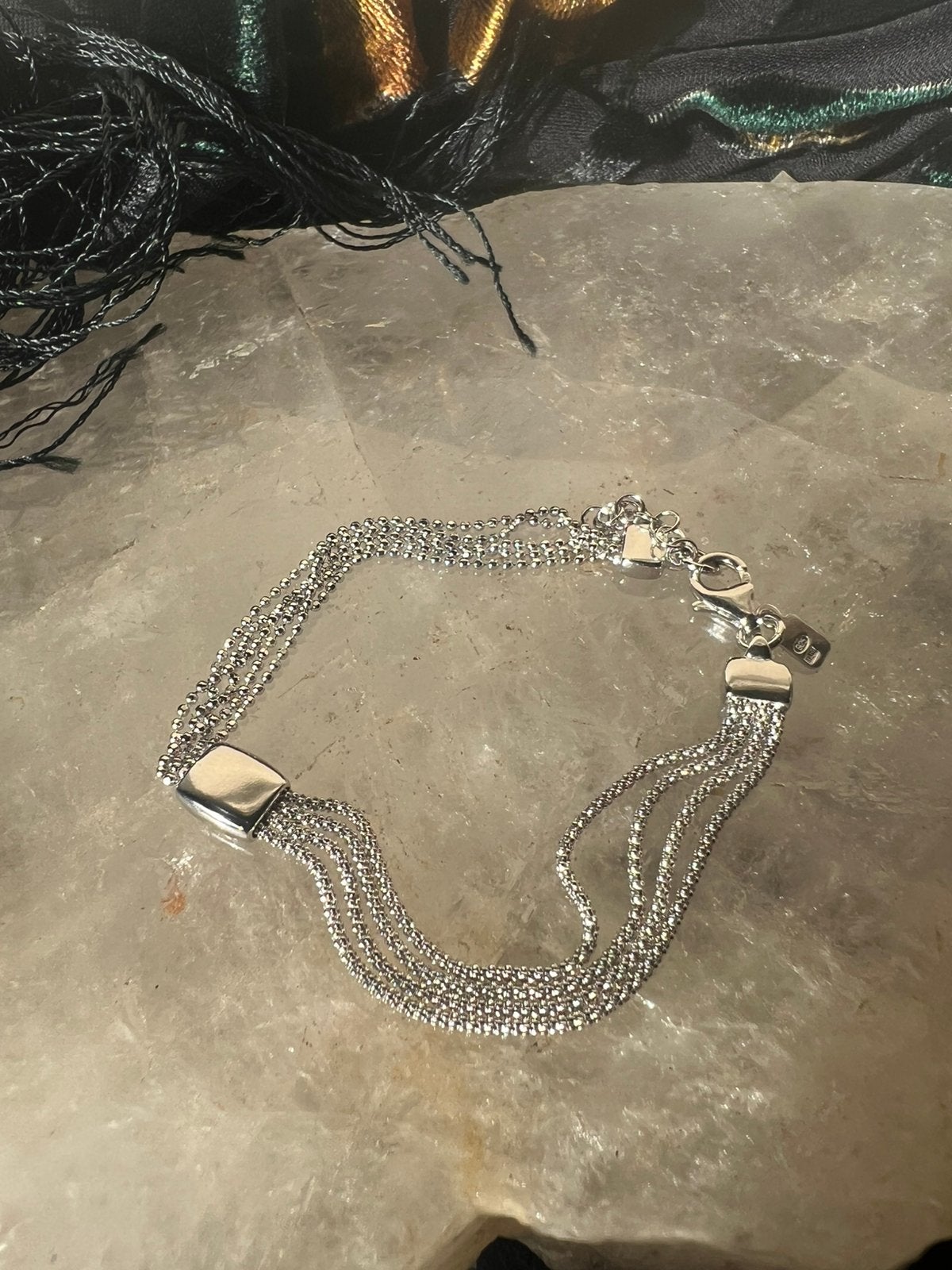 Zilver sterling 925 power armband topkado uniek, Magnolia11, Nieuw, Ophalen of Verzenden, Magnolia11@me.com