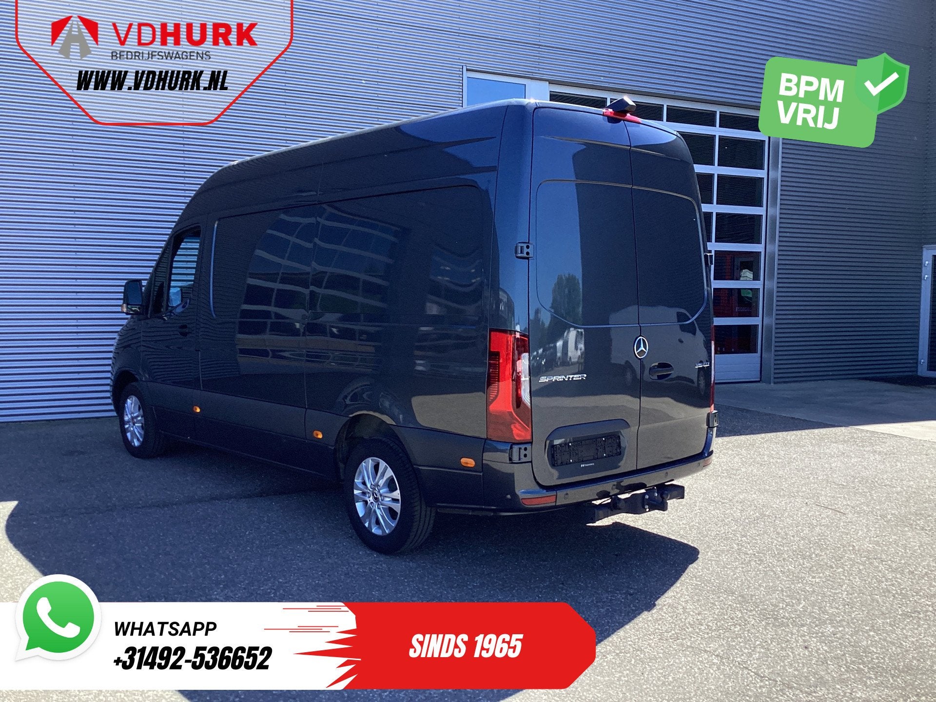 Mercedes-Benz Sprinter 315 CDI Aut. L2H2 3.5t Trekverm/ LED/, Automaat, Gebruikt, Euro 6, 150 pk