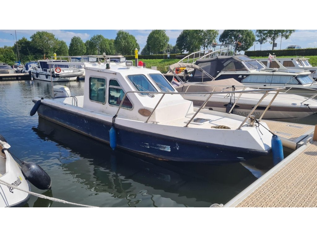 Ex-patrouille boot Honda F135 Fourstroke, Overige merken, Gebruikt, 8 m, Polyester