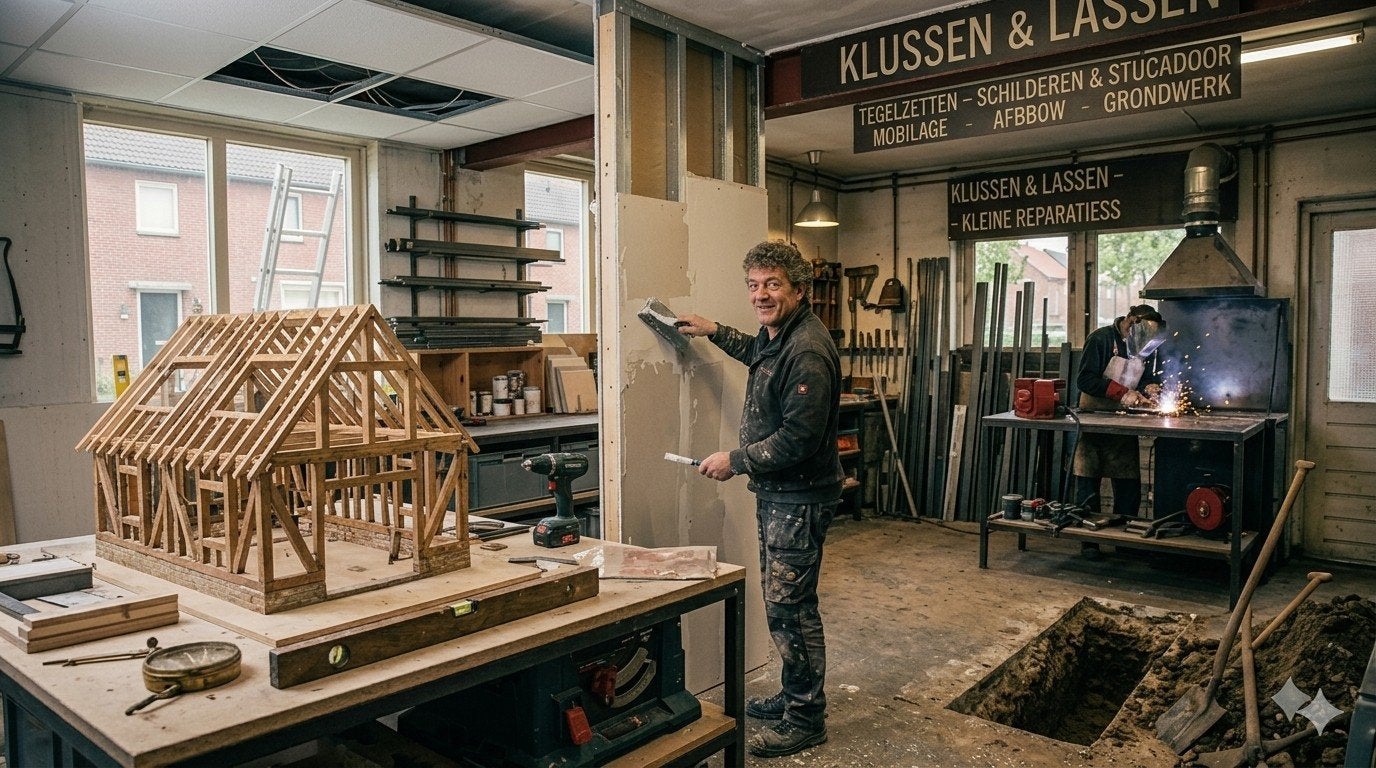 Allround Klusjesman & Lasser voor uw kleine klussen