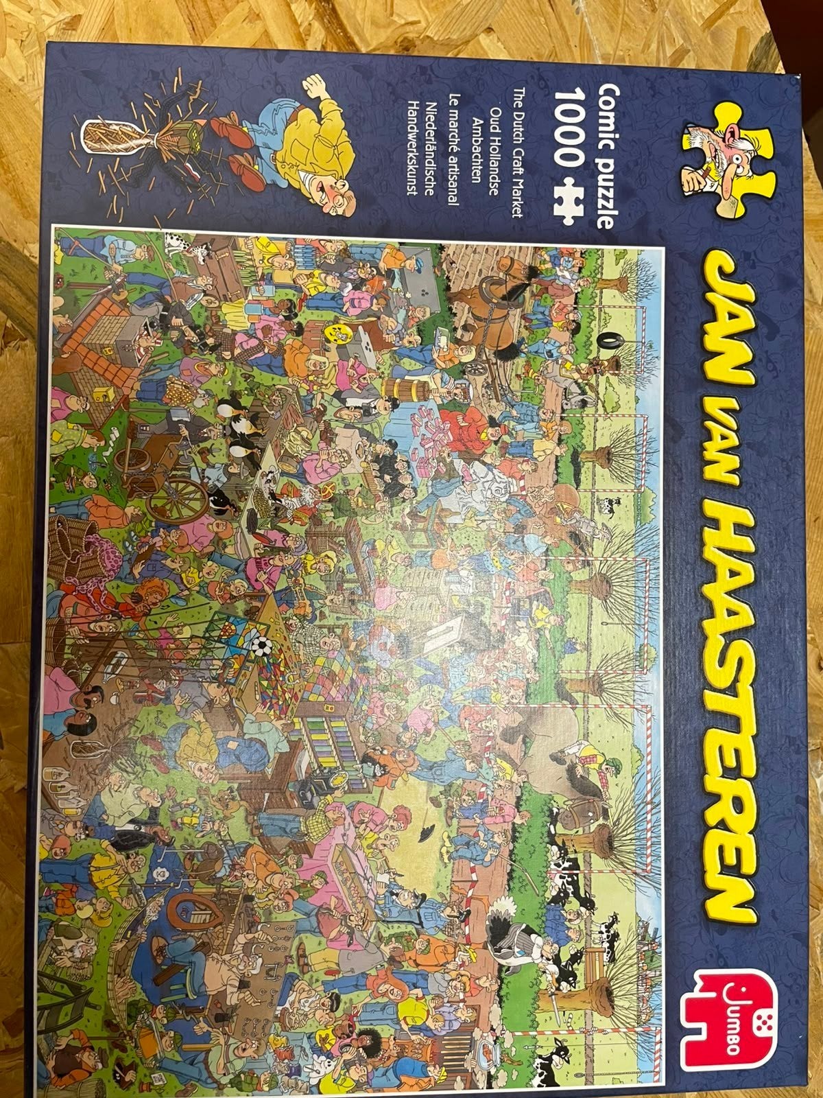 Jan van Haasteren Comic Puzzel - De Hollandse Ambachten, Ophalen