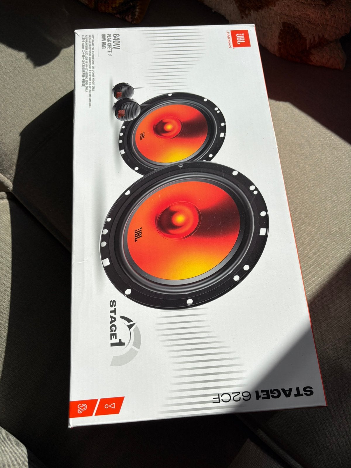 Jbl stage 1 62cf auto speakers, Ophalen of Verzenden, Zo goed als nieuw