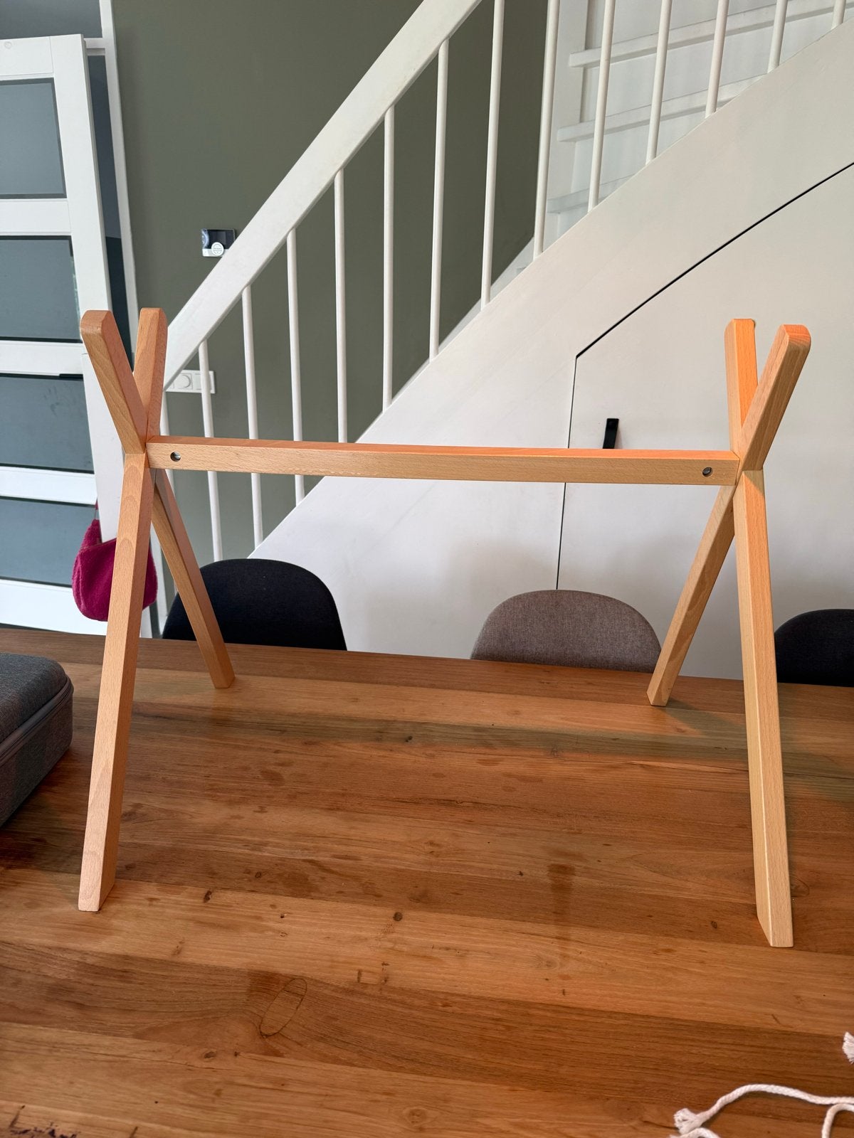 Houten babygym - Zo goed als nieuw, Ophalen, Zo goed als nieuw, Babygym