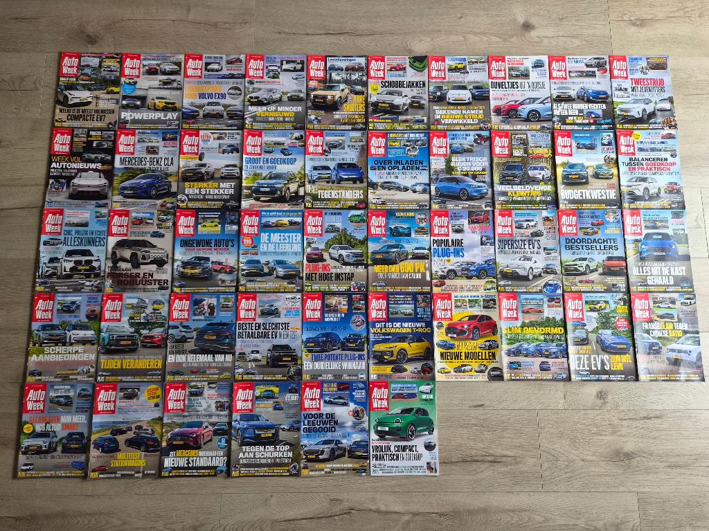 Autoweek - jaargang 2025 (nr 1 tm 46), Boeken, Ophalen of Verzenden, Gelezen, Sport en Vrije tijd