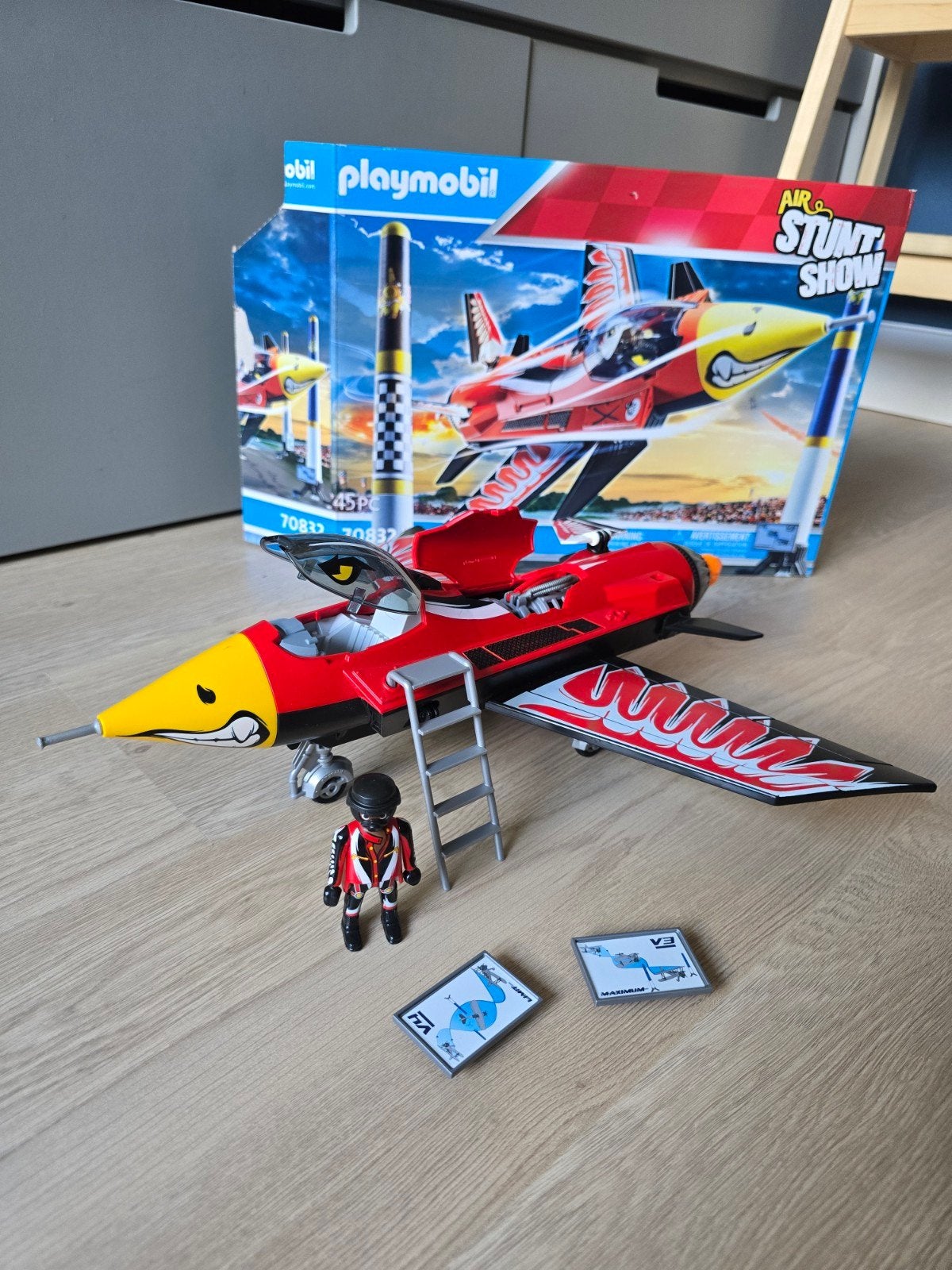 Playmobil Air Stunt Show Jet met gebreken, Ophalen, Gebruikt