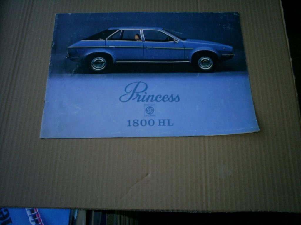 Princess 1800 HL 8 pag. Frans, Verzenden, Zo goed als nieuw, Citroën