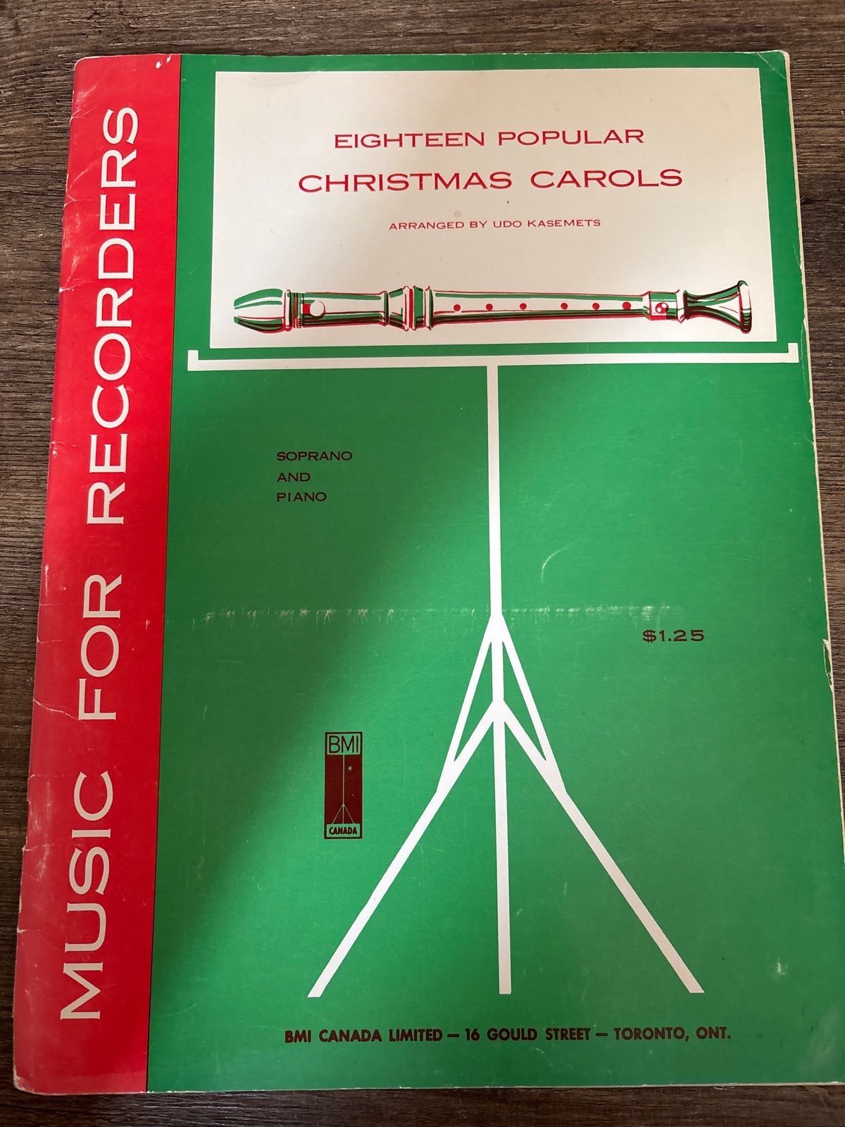 Achttien populaire kerstliederen voor blokfluit en piano, Gebruikt, Klassiek, Ophalen of Verzenden, Thema