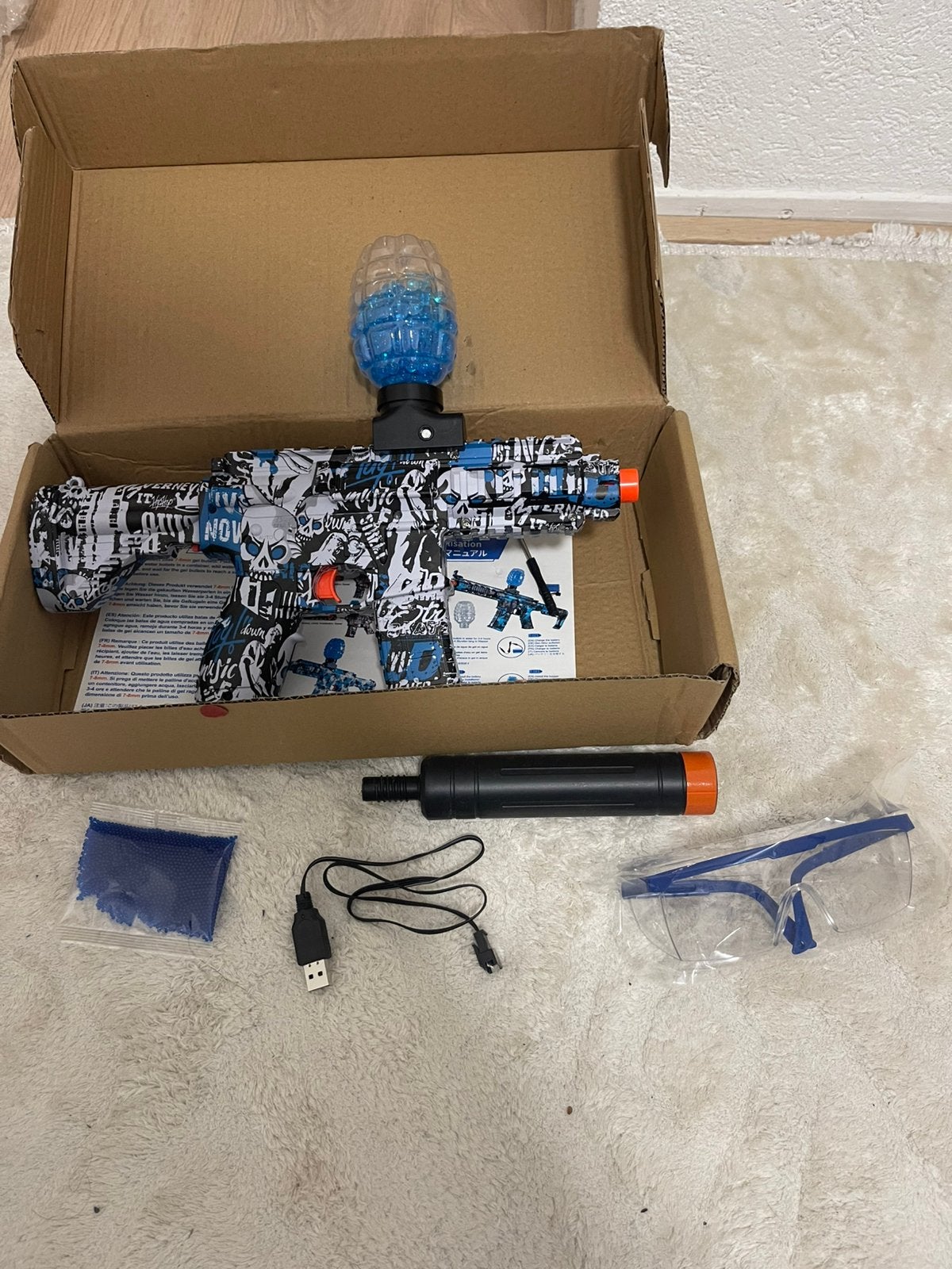 Gel blaster, Ophalen, Nieuw
