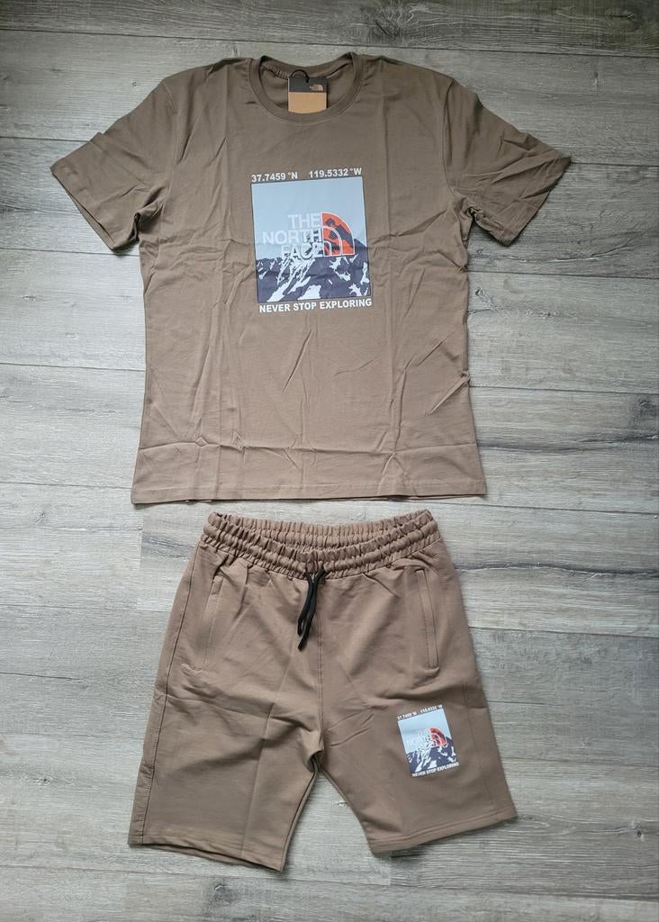 Nieuw NF zomersetje Heren maat XXL, Beige, Nieuw, Ophalen of Verzenden, The North Face