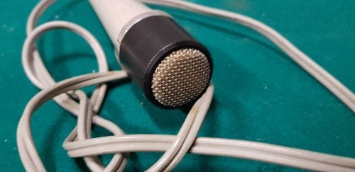 microfoon vintage, Ophalen of Verzenden