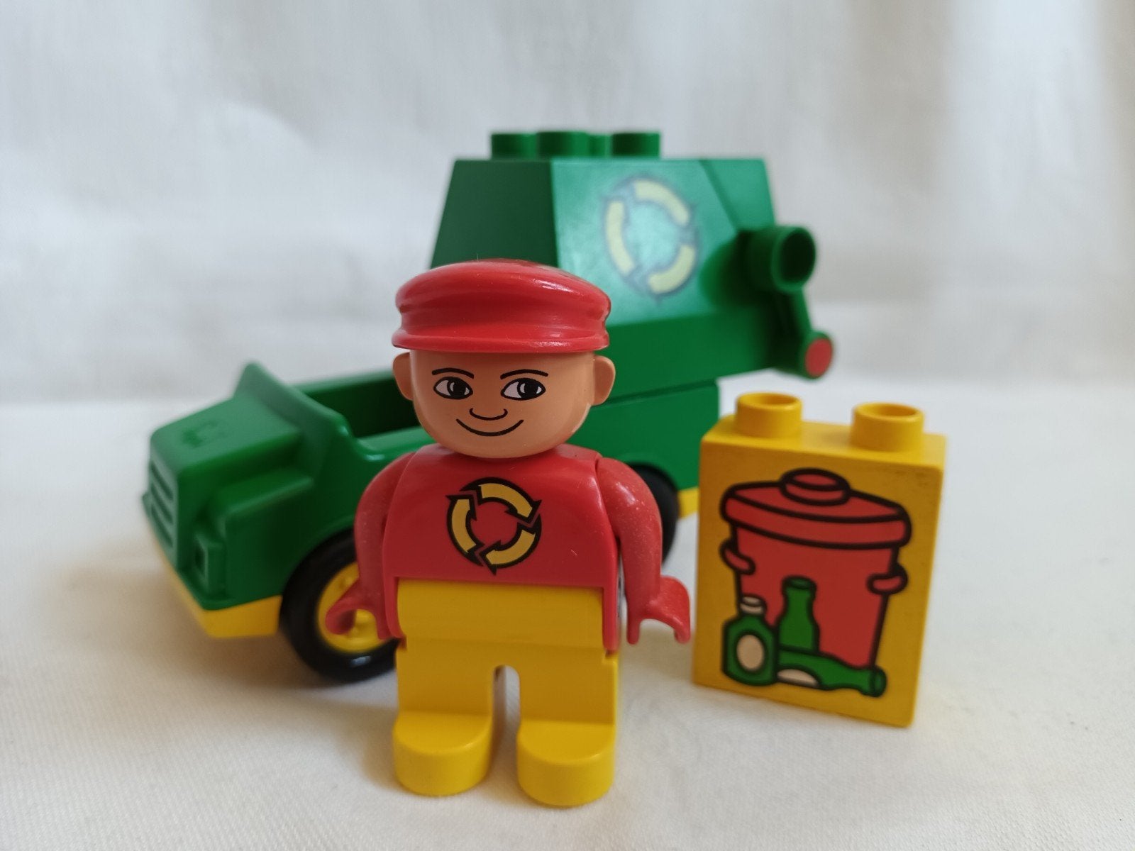 Lego Duplo vintage  set 2613 Vuilnisauto vuilniswagen, Ophalen of Verzenden, Zo goed als nieuw, Duplo, Complete set